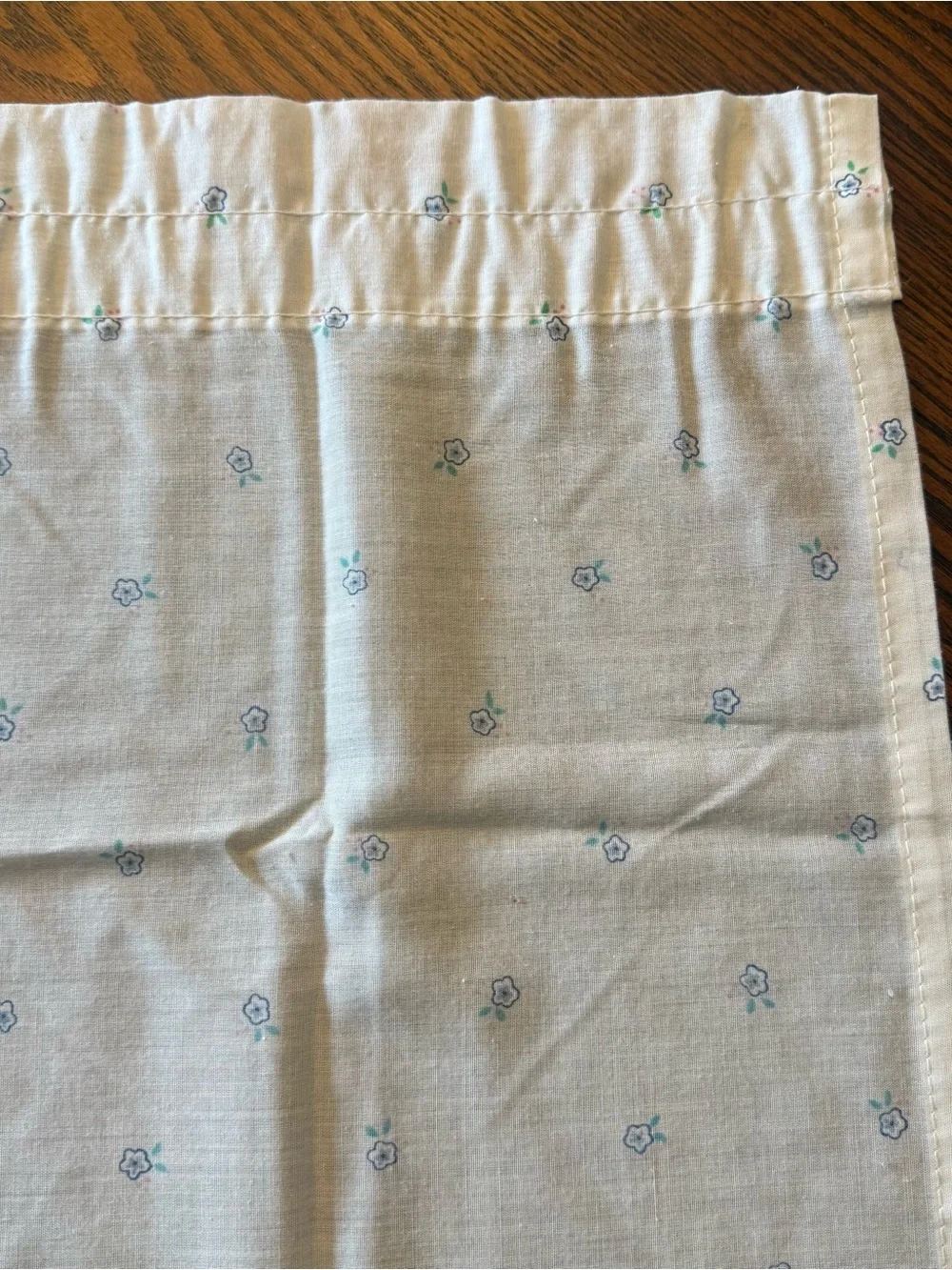 Vintage Rare Find! Goose Blue Ribbon Set 4 Kitchen Curtains Panels 28
